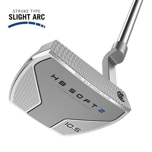 Cleveland HB SOFT 2 No. 10.5 Putter - Plumbers Neck - 35" - Pistol Grip -