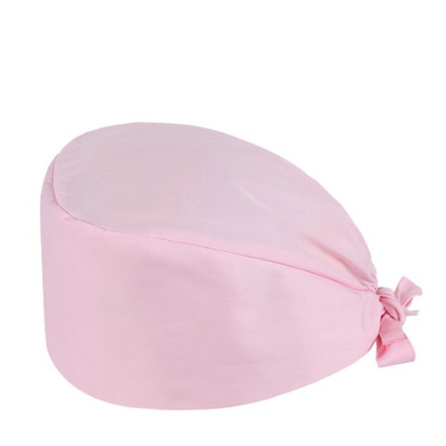 Surgical Scrub Cap Doctor Nurse Cotton Bouffant Adjustable Head Cover Solid Hat☊ - Picture 19 of 22