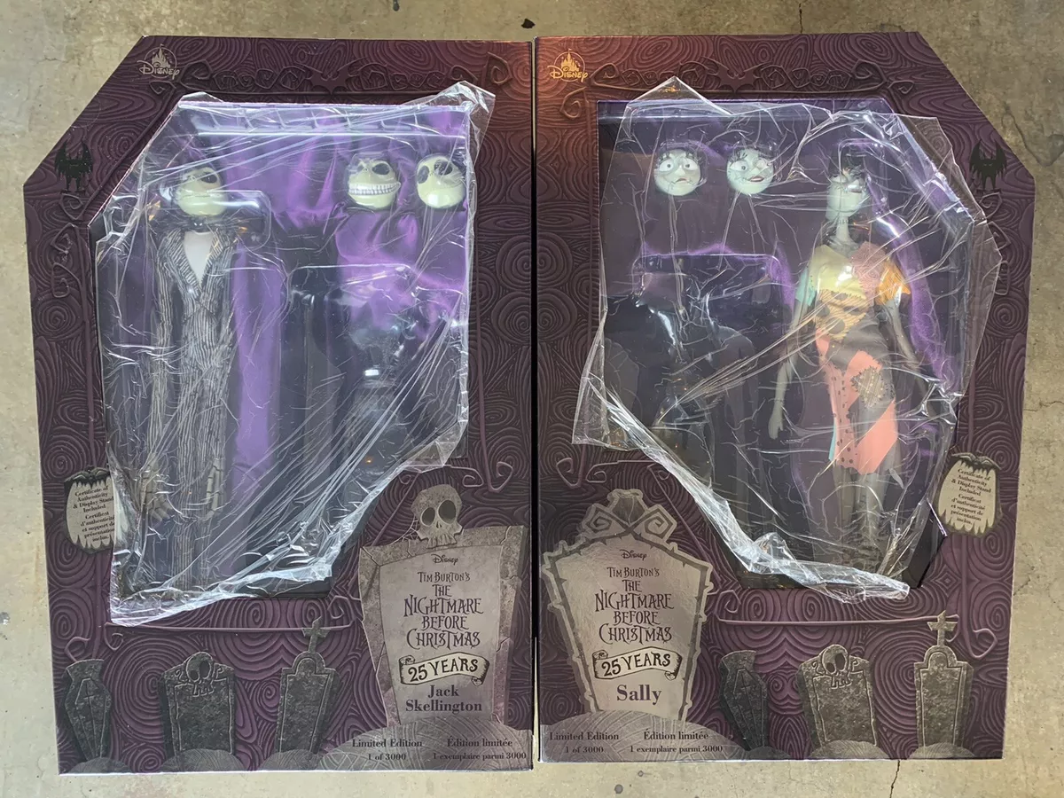 The Nightmare Before Christmas 30th Anniversary Limited Edition Doll Set