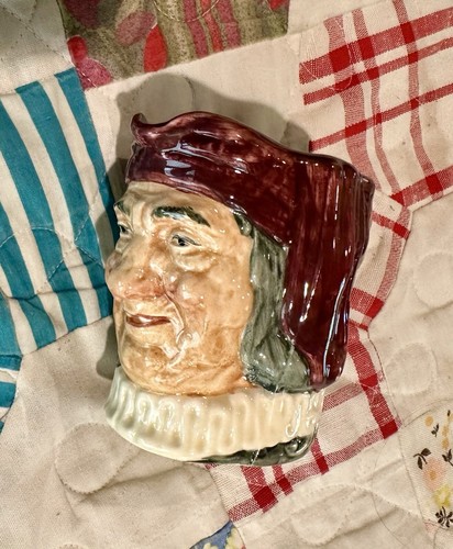 3" Small Royal Doulton character pitcher jug Simon the Cellarer vintage mug - Picture 2 of 6
