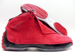 NIKE AIR JORDAN 18 XV111 RETRO TORO GYM RED/BLACK SIZE MEN'S 9