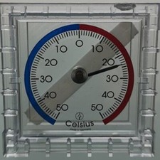 Fensterthermometer,  m. Klebestreifen,  leich...