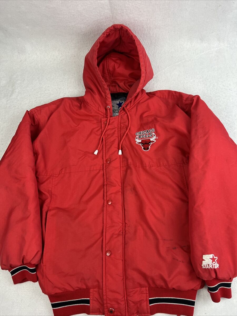 Vintage Chicago Bulls Starter Jacket M Or S Red Puffer Vintage Chicago Bulls Starter Jacket M Or S Red Puffer