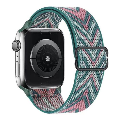 Stretchy Nylon Solo Loop Bands For Apple Watch iWatch Series Ultra 2 10 9 8 7 6 - Picture 20 of 31