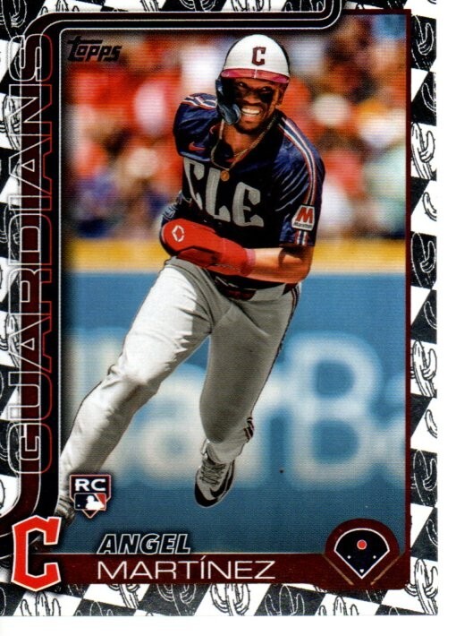 2025 Topps Series 1 Baseball Angel Martinez RC Diamante Cleveland Guardians #27