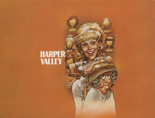 Harper Valley Barbara Eden NBC Station TV Shows Schauspieler 8,5x11 Vintage Pressefoto