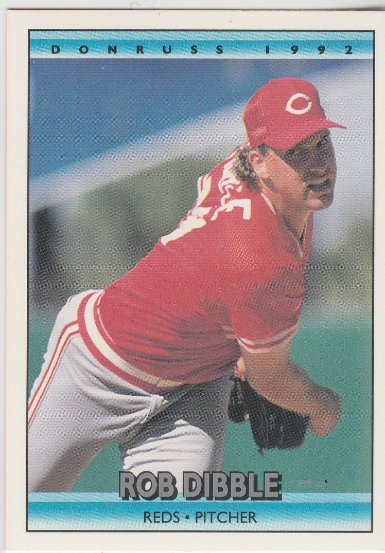 1992 donruss #139 Rob Dibble REDS