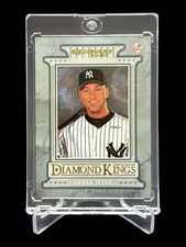 2004 Donruss DEREK JETER /239 DIAMOND KINGS CAREER STAT LINE SP SILVER🔥RARE🔥