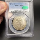 1928-S WALKING LIBERTY HALF DOLLAR ~ NICE ORIGINAL PCGS XF45 With CAC Approval!