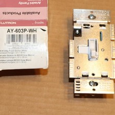 One Lutron Ariadni AY-603P-WH 3-Way Preset Dimmer 600W Incandescent White