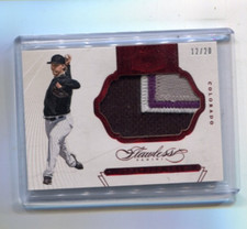 2016 Panini Flawless - JONATHAN GRAY - 3 Color Jumbo Jersey Patch  ROCKIES #d/20