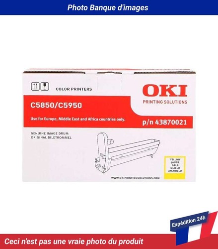 43870021 Okidata C5850n Tambour d'Imagerie Jaune