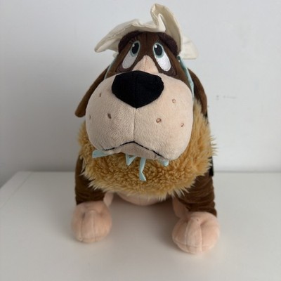 Disney Store Peter Pan Nana Brown Dog 13'' Plush Stuffed Animal with Bonnet