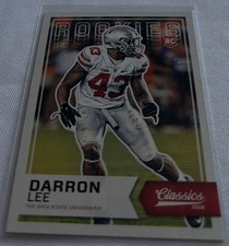 2016 Panini Classics Football Darron Lee Ohio State Buckeyes Red Back Rookie 240