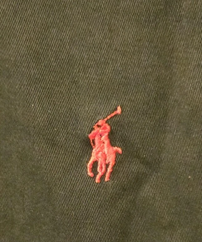 Polo Ralph Lauren Shirt Mens 2XLT 2XL Tall Black Classic Fit Button Dress *Flaw* - Image 2 of 4