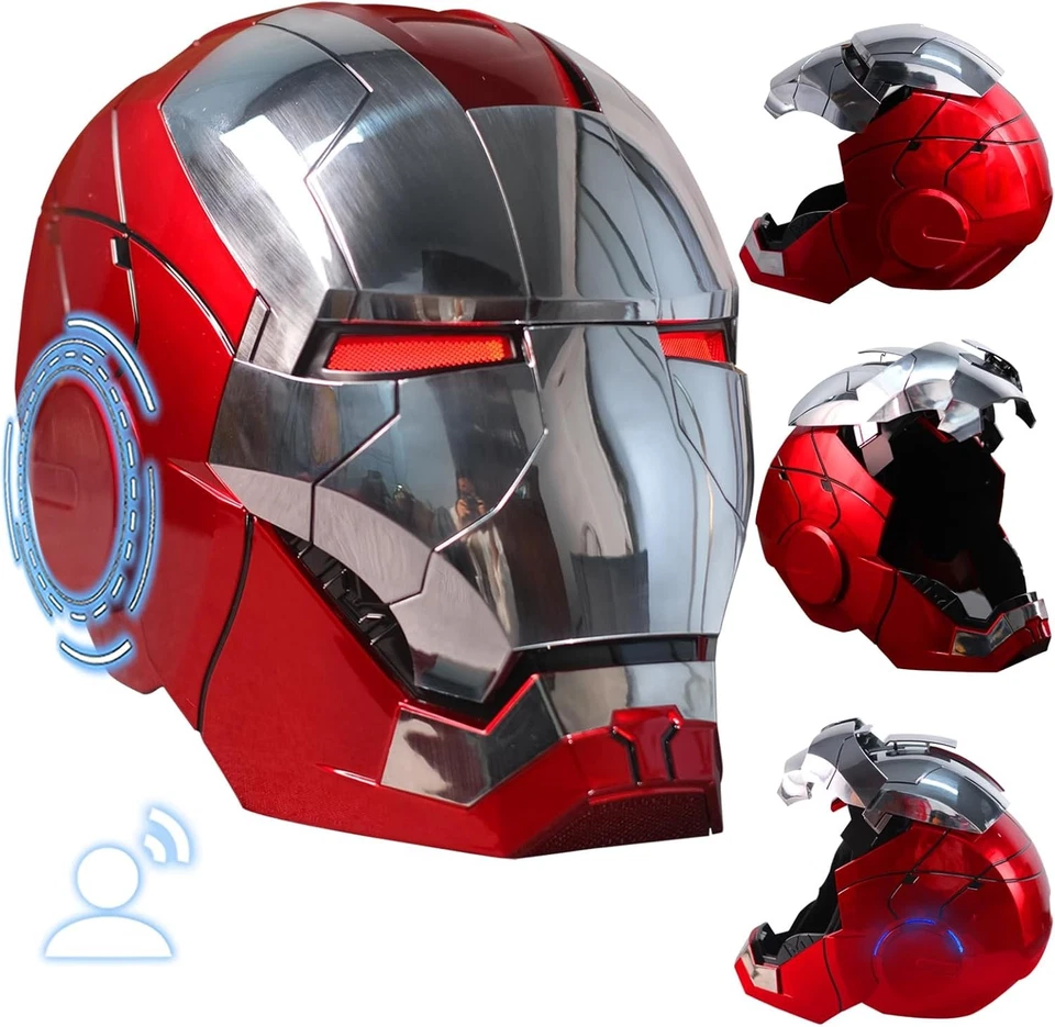 Iron Man Helm MK5 Autoking Vollautomatisch mit Voicecontrol & Fernbedienung DE - Bild 4 von 4