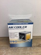 Image of Air Cooler Personal Space Cooler With LED Mood Light Portable Boxed Unused