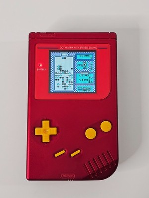 Custom Nintendo Game Boy DMG-01 - V5 IPS Backlit Screen - Cleaned & Serviced
