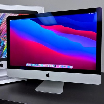 Apple iMac 2020 Retina 5k 27 Inches Intel Core i7 3.8GHz 1TB Silver 128GB RAM