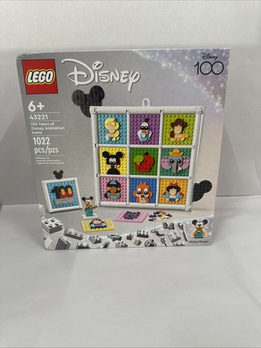 NEW LEGO DISNEY 43221 100 Years of Animation Icons Mickey Mouse Snow White Toy