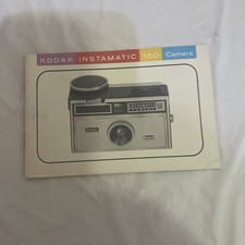 Kodak Instamatic 150 Camera Manual Pamphlet Paper Instructions