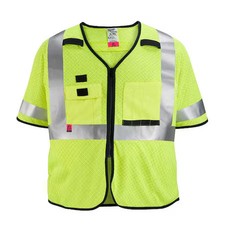 Milwaukee Tool 48-73-5221 Ar/Fr Cat.1 High Visibility Vest W/Sleeves S, M Class