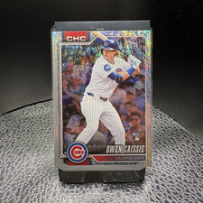 2026 Topps Series 1 Holo Foil Rookie Owen Caissie #233 Chicago Cubs Baseball