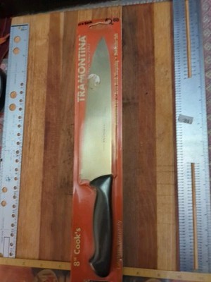 Tramontina 80020-503 Plastic Handle Cooks Knife 8 in.