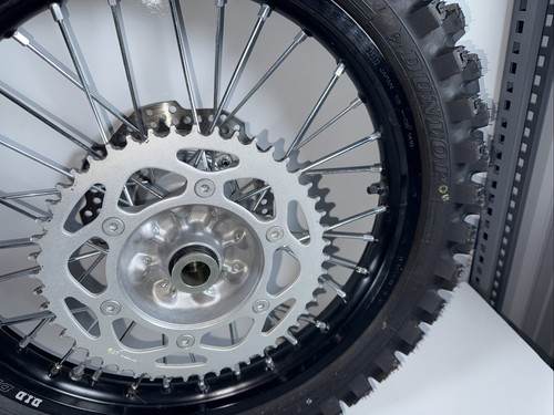 2022 Honda CRF450R OEM DID DirtStar Wheel Tire Set Black Front/Rear #1374 - Picture 18 of 19