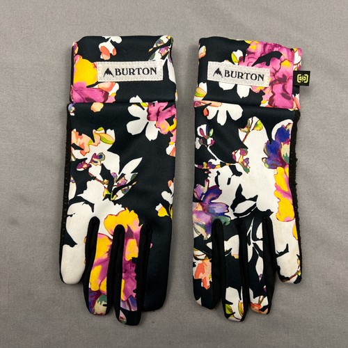 Burton Gardening Gloves Womens Size XS Black Floral