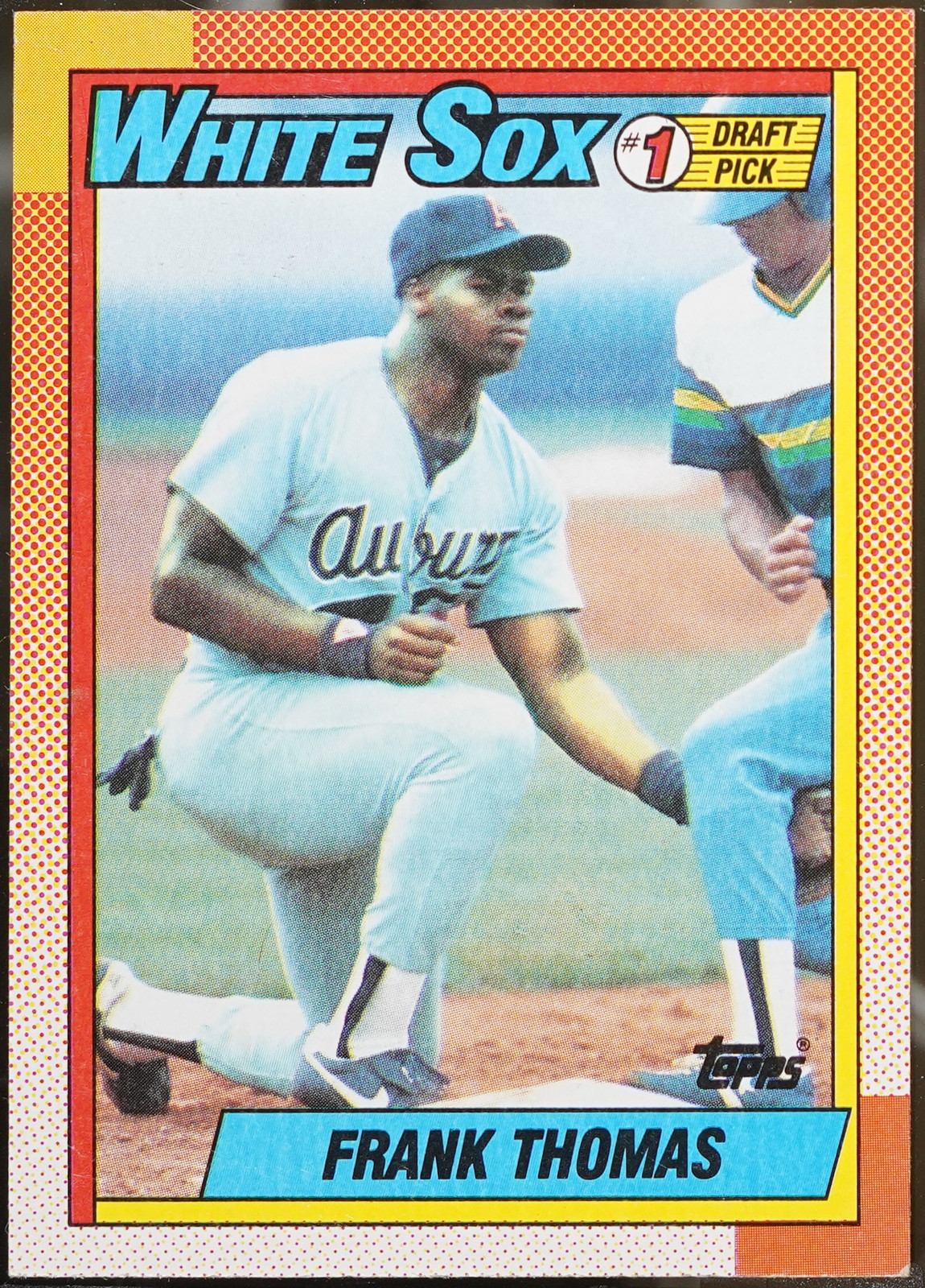 1990 Topps #414 Frank Thomas Baseball EX