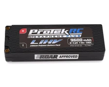ProTek RC 2S 130C Low IR Si-Graphene + HV LiPo Battery (7.6V/9600mAh) w/5mm Conn