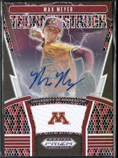 Max Meyer 2020 Prizm Draft Picks Thunderstruck Autograph Auto Snake Skin /15