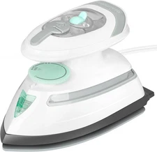 BEAUTURAL Mini Travel Steam Iron for Clothes with Dual Voltage, Temperature Cont