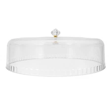  Dessert Dome Cake Stand Cheese Plate Transparent Cover Display Cloche