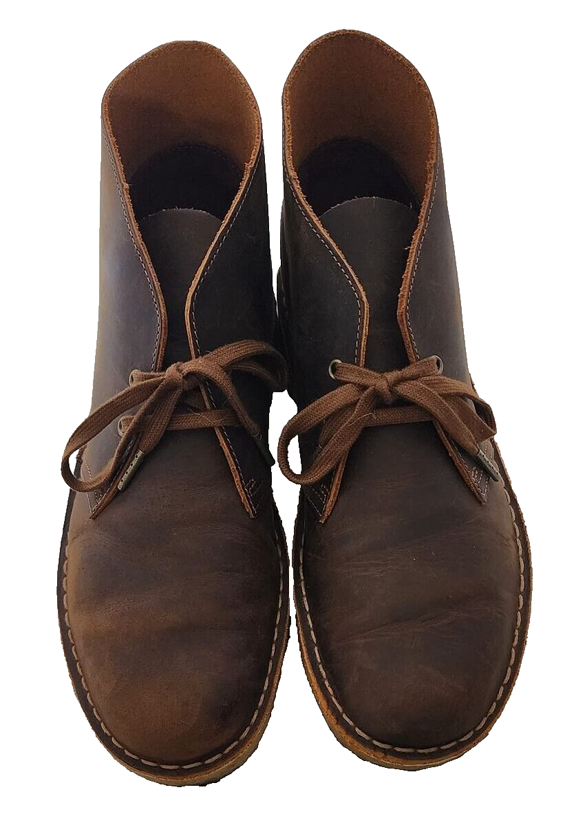 Clarks / シューズ/UK3.5/ORN/スウェード/11826 Clarks Originals 11826 Brown Leather LaceUp Crepe Sole Shoes Men's