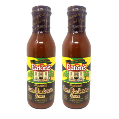 Eaton's Jamaican Rum BBQ Sauce 14floz - 2er Pack - Tarife werden von uns bezahlt
