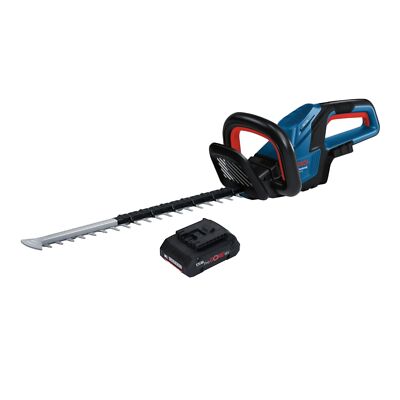 Bosch GHE 18V-50 Professional Akku Heckenschere 18 V 50 cm + 1x Akku 4,0 Ah