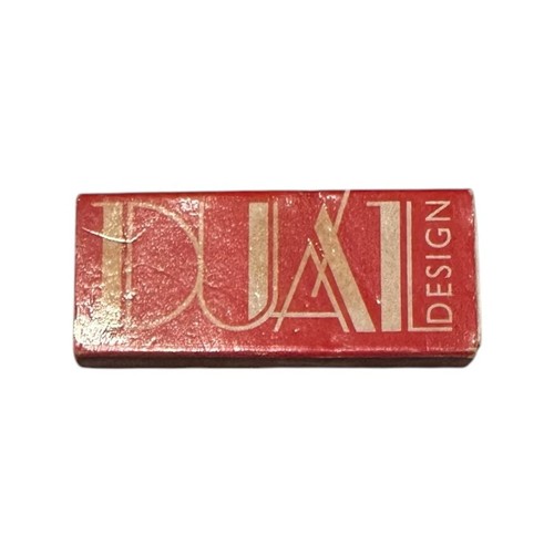 Dual Design Matchbook Budapest Advertisement Used Vintage