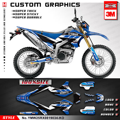 Kungfu Graphics Custom MX Decal Kit Wrap for Yamaha WR250R WR250X