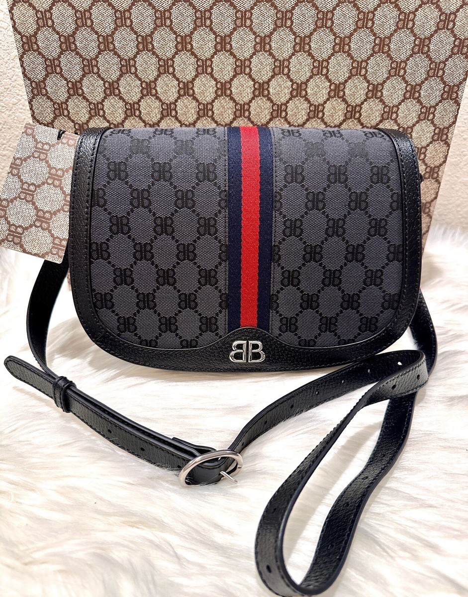 Gucci ×Balenciaga 【The Hacker Project Shoulder Zip Bag 】 Gucci X Balenciaga Hacker Project Mens Shoulder Zip Bag