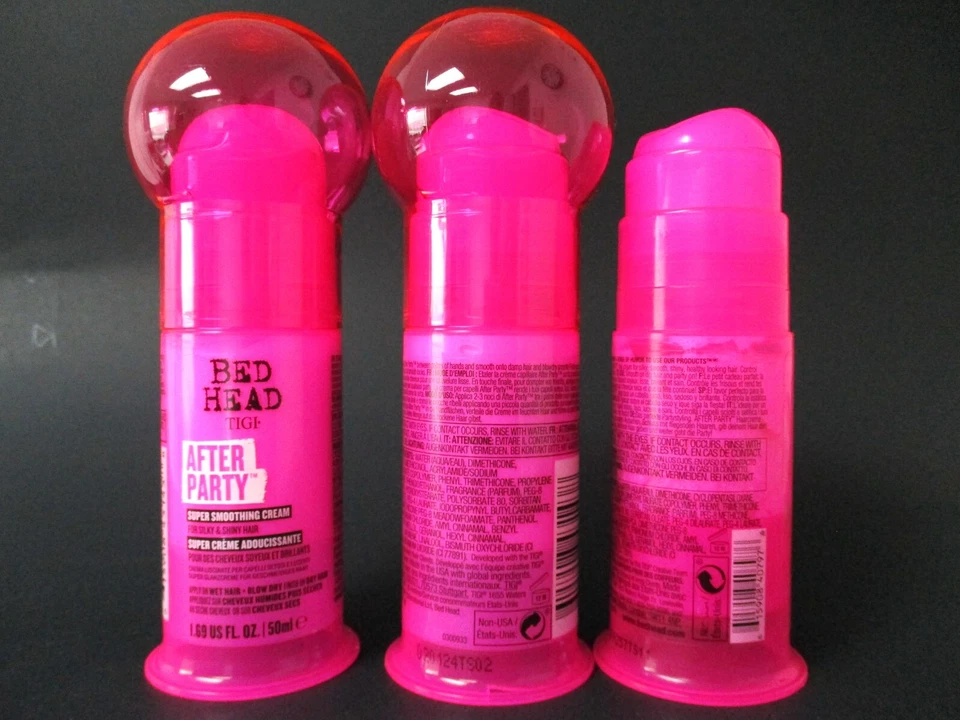 Crema suavizante para cabeza de cama TIGI después de fiesta paquete de 2,7 oz + uno GRATIS (ver nota) Foto 2 de 2