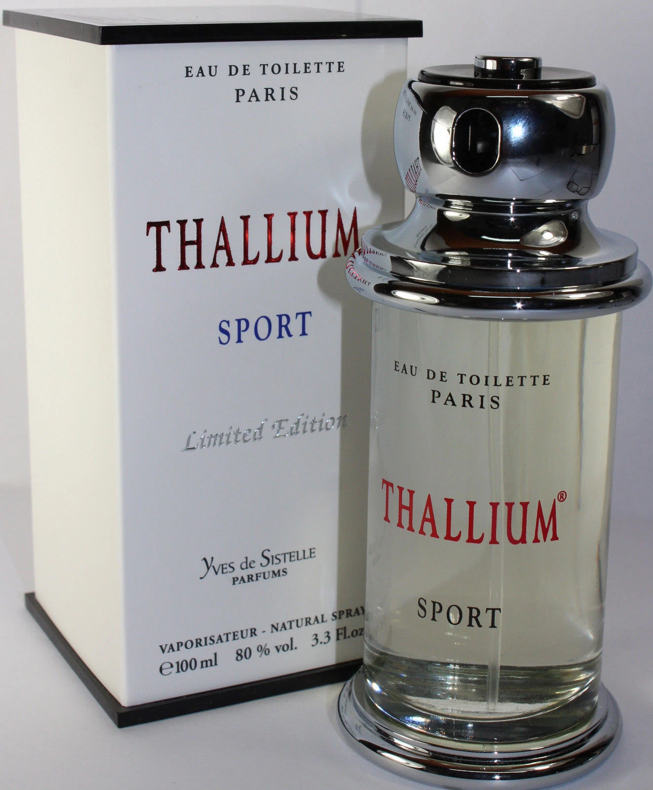 Thallium Sport Limited Edition 3.4 oz EDT Spray for Men - New in box