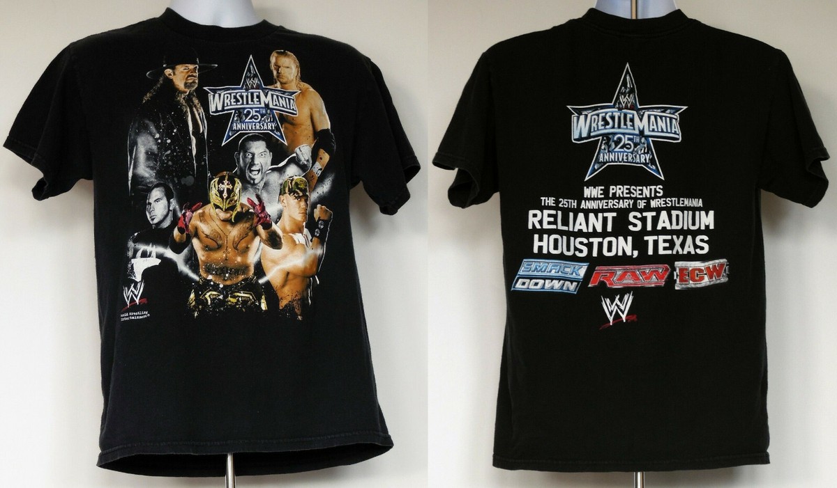 Veste Capuche Zip WWE Wrestlemania 25 Houston Noir Taille XL - Occasion Très Bon état - Homme