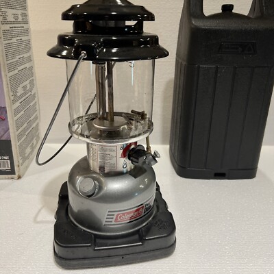 Vintage 6/95 Coleman Powerhouse Dual Fuel 2~Mantle Lantern Hard