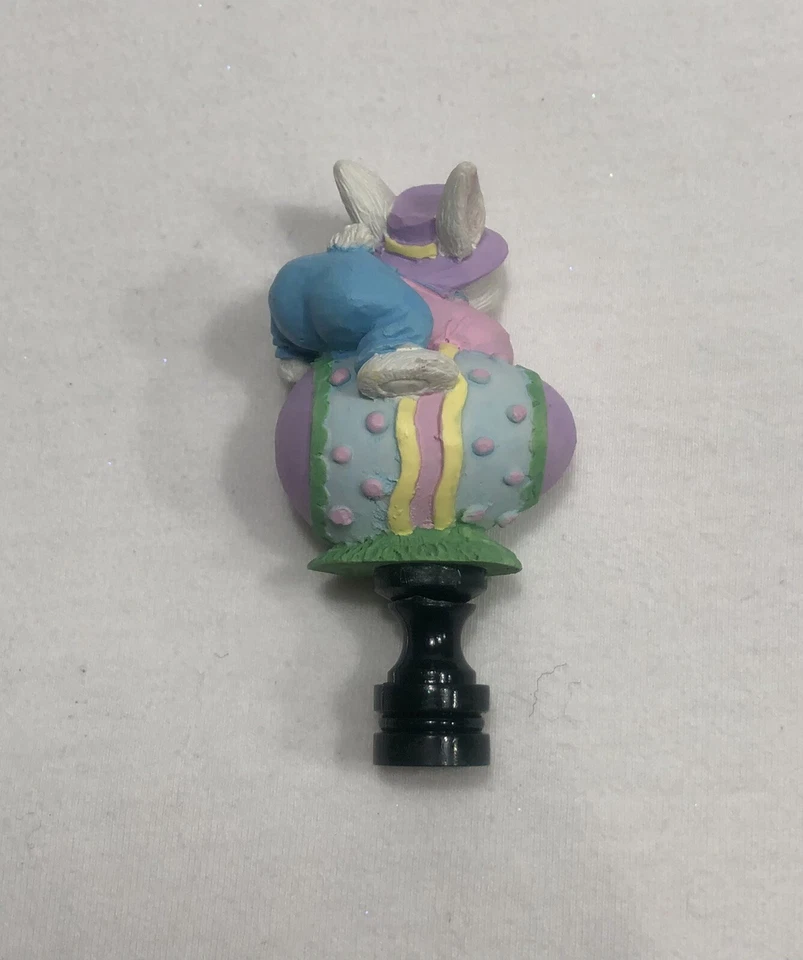 Conejito de Pascua Huevo Acabado Poliestireno Lámpara Adorno Decoración 3 1/2" Decoración Foto 3 de 3