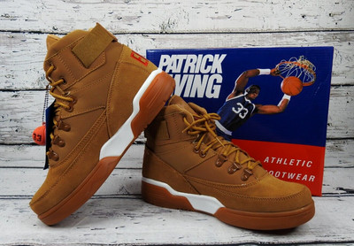 Patrick Ewing 33 HI Wheat/Gum/Red Winterized Basketball Shoes Size 9.5 -NEW
