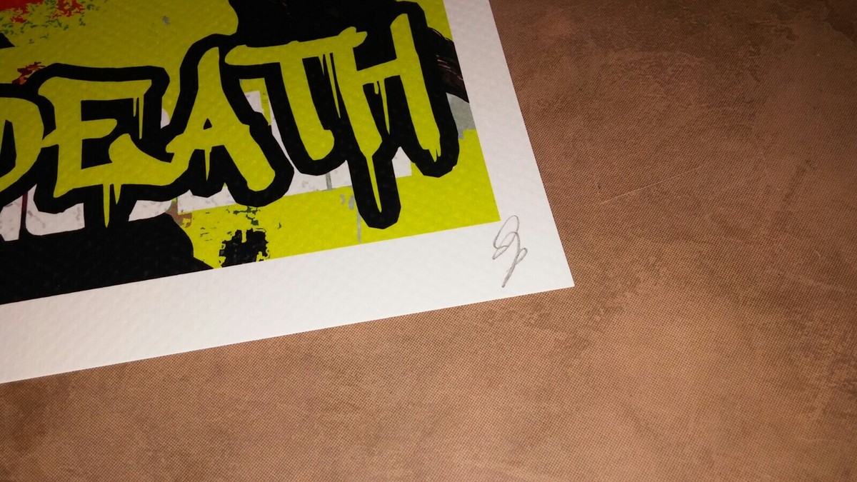 Death NYC ART PRINT Ltd Ed奈良美智/ヴィトン/フラワー Death NYC ART PRINT Ltd Ed奈良美智/ヴィトン/フラワー