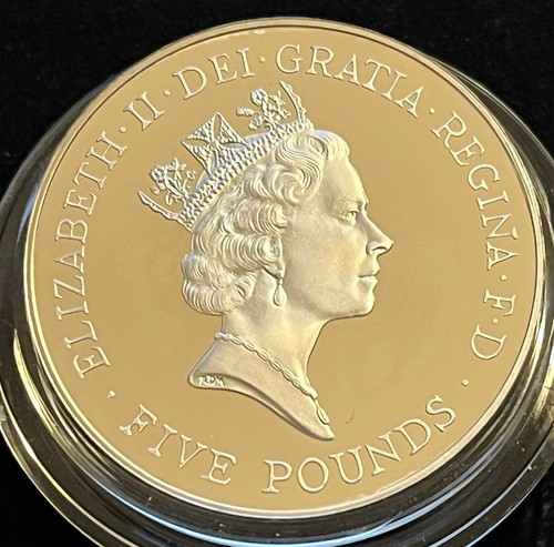 1996 Queens 70th Birthday £5 Silver Proof Coin £10 Banknote Set Only 2,000 Made - Picture 7 of 10