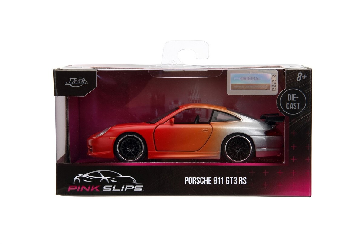 ポルシェ 911（992） GT3 RS Pink Slips ミニカー 1/24 Jada Porsche 911 GT3 RS Candy Hot Pink Pink Slips Car